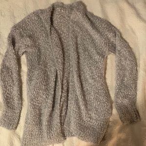 Grey Maurice’s cardigan